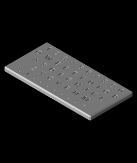 print place keyboard prop pondyr Devices 3d print model - Mito3D