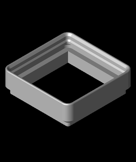 imprimable grillefinity taille adaptatif sp Entreprise industriel 3d print model - Mito3D