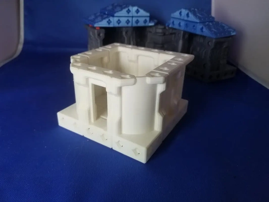 printablok embarcação terrestre branco terreno construção conjunto 3d by professor on masmorra azulejos casa boneca lego 3d print model - Mito3D