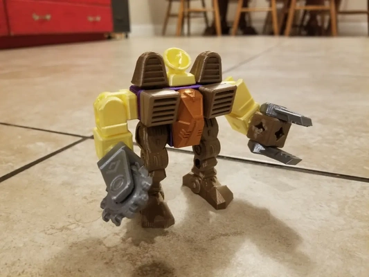 printablok medium mech articulated construction toy - 3d by pprofessor on thangs 3d print model - Mito3D