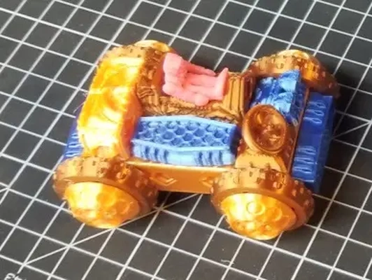printablok lua buggy articulado veículo construção conjunto 3d by professor on 3d print model - Mito3D