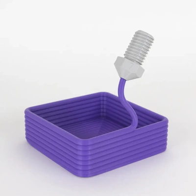 printception square container - 3d by on thangs filament print printed nozzle extrusion extruded printing box vase rectangle tray dish 3d print model - Mito3D