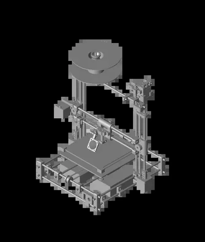 stampante prusa v2 20 fisso stl 3d by ibiza on grazie 3d print model - Mito3D