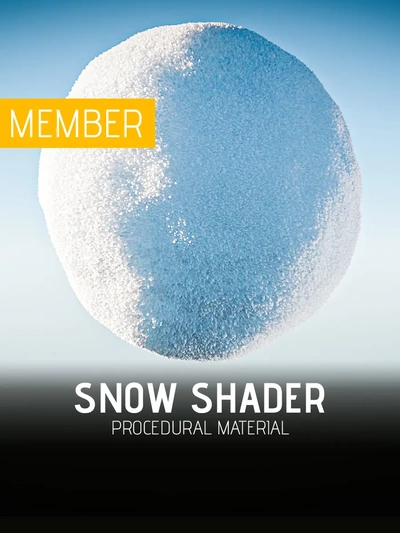 procedural snow shader - 3d by kaizentutorials on thangs 3d print model - Mito3D