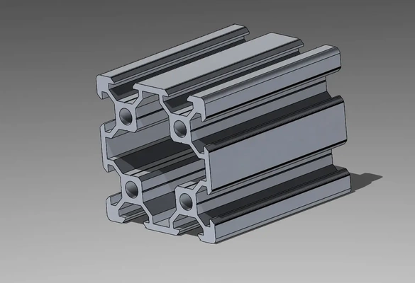 profil aluminium 4040 vslot - 3d by siebertdimitry on thangs 3d print model - Mito3D