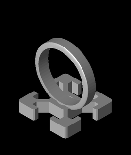 profile ring frikarte Business & Industrial 3d print model - Mito3D