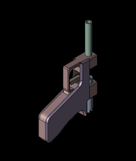 prop gun open bolt design 3d model vegveg1988 thangs 3d print model - Mito3D