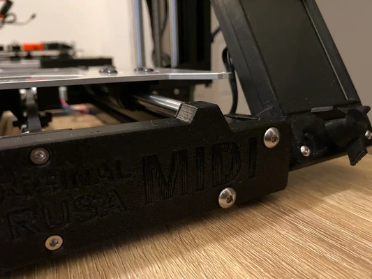 prusa mini midi y axis plate re-label - 3d by fl62michi on thangs 3d print model - Mito3D