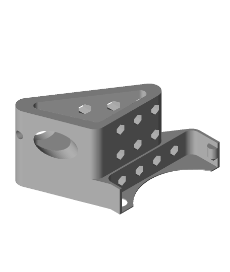 prusa mini boquilla extrusor leva v1 fácil impresión 3D print model - Mito3D
