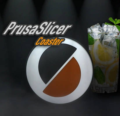 prusaslicer drink coaster - 3d by k2 kevin on thangs coasters prusa 3d print model - Mito3D