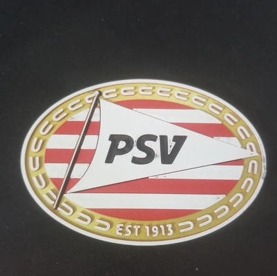 psv eindhoven philips sport association nv coaster or plaque 3d by papawazzy créateur 3d print model - Mito3D