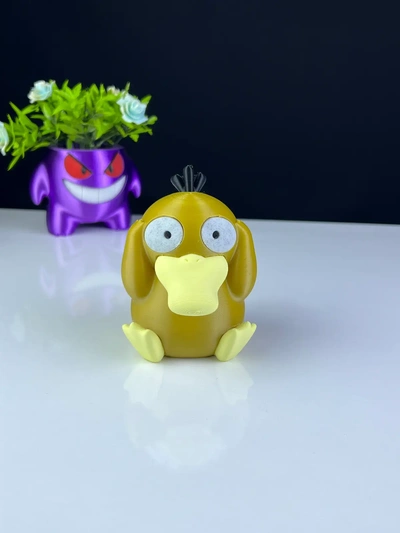 psyduck 3d by premere stampa on grazie 3d print model - Mito3D