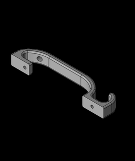 pull door handle 3d model fancychancie thangs 3d print model - Mito3D