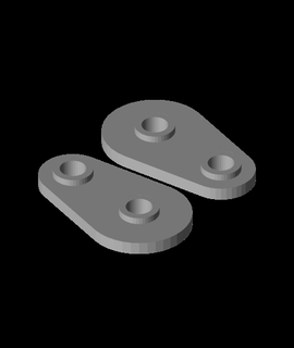 Rolle anpassbar parametrisch 3d print model - Mito3D