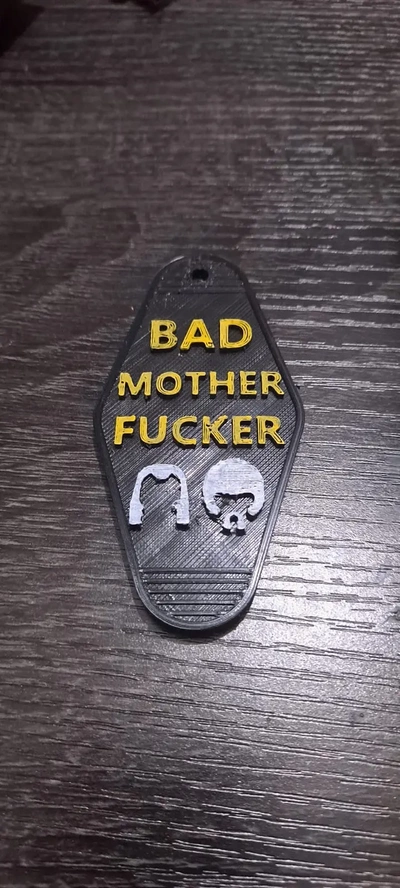 pulp fiction keychain - 3d by korygan on thangs 3d print model - Mito3D