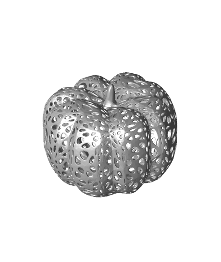 pumpkin gon géométrique gourde 3D print model - Mito3D