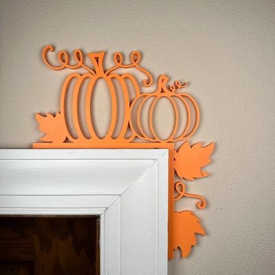 pumpkin corner decor - 3d by designbros on thangs 3d print model - Mito3D