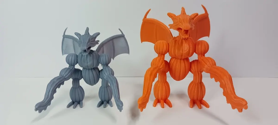 pumpkinfied scyther - 3d by scenestruck art on thangs 3d print model - Mito3D