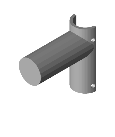 pvc pipe insert attach hose plun 3D print model - Mito3D