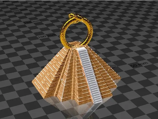 pyramid snakering - 3d by syzguru11 on thangs 3d print model - Mito3D