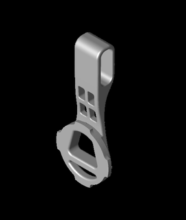 quad serratura tetherstl 3d modello battezzato grazie 3d print model - Mito3D