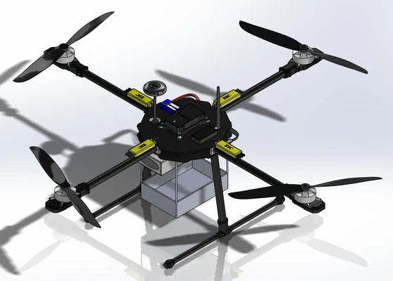 cuadricóptero 3d by makenthirenselvam2003 on gracias 3d print model - Mito3D