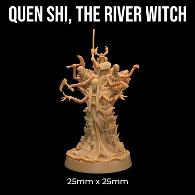quen shi river witch - 3d by dragon trappers lodge on thangs 3d print model - Mito3D