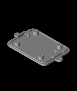 quinled dig uno case extra ventilati 3d print model - Mito3D