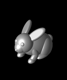 tavşan nt hayvanlar 3d model nicolastokotu teşekkürler 3d print model - Mito3D