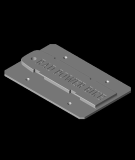 rad energia parete mountstl mini cuffie 3d print model - Mito3D
