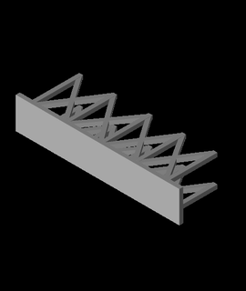 demiryolu köprü kanka 3d print model - Mito3D