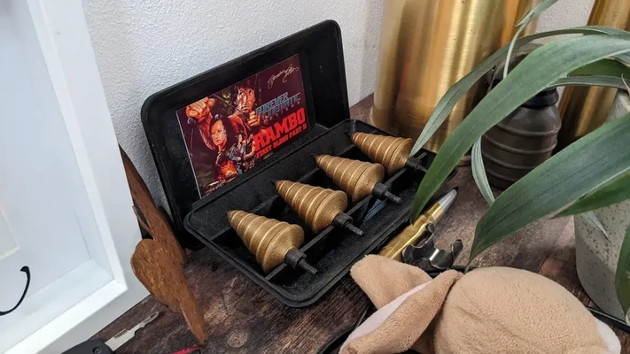 rambo's explosive arrow tips box - 3d by ralf h rhager on thangs 3d print model - Mito3D