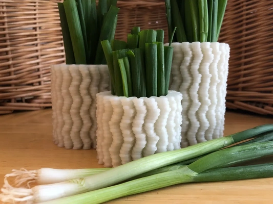 ramen vase medium - 3d by davemakesstuff on thangs flower container noodle noodles procedural art automotive tire 3d print model - Mito3D