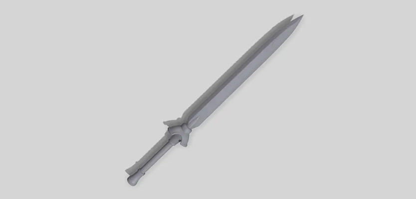 raphtalias sword - 3d by merakiforge on thangs 3d print model - Mito3D