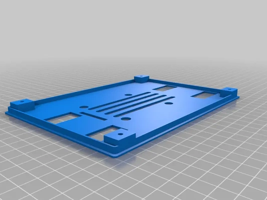 lampone pi4 gehaeuse und rahmen f r 7 touch screen 3d by afudirk on grazie 3d print model - Mito3D