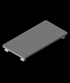 frambuesa pi 2 caso funda chasquido ajuste 3d modelo gracias 3d print model - Mito3D