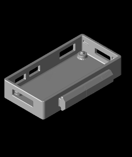 Himbeere pi 2 slot Fall Mantel 3d Modell danke 3d print model - Mito3D