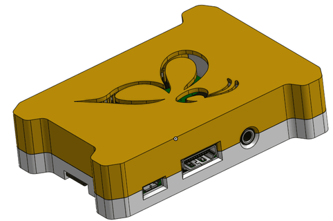 raspberry pi 3 sting enclosure - eduplooy 3d print model - Mito3D