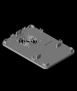 Ahududu pi 4 canakit 3d print model - Mito3D