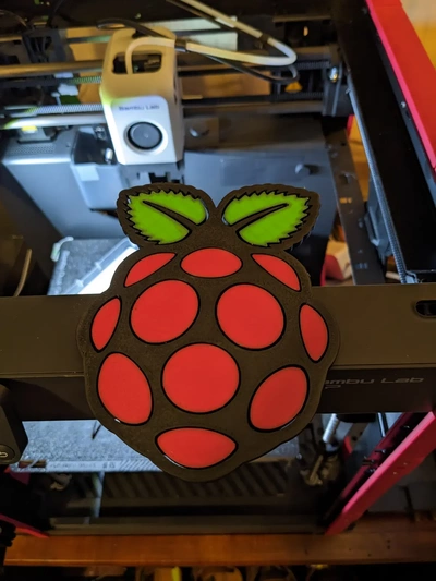 raspberry pi logo door handle arc enclosure - 3d by printermcgee on thangs 3d print model - Mito3D