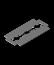 razor blade 3d model silverxrevlis thangs 3d print model - Mito3D