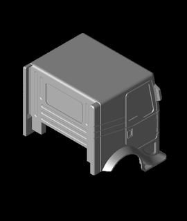 rc yarış kamyon vücut Wltoys k989 3d print model - Mito3D