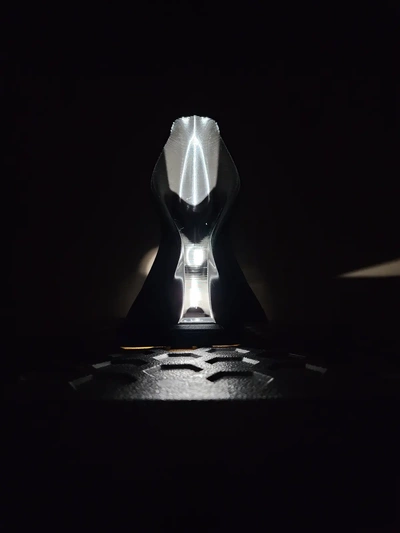moissonneuse fantôme lumière afficher 3d by dfd halloween effrayant lumières décor 3d print model - Mito3D
