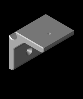 rebar corner mount dtylerb 3d print model - Mito3D