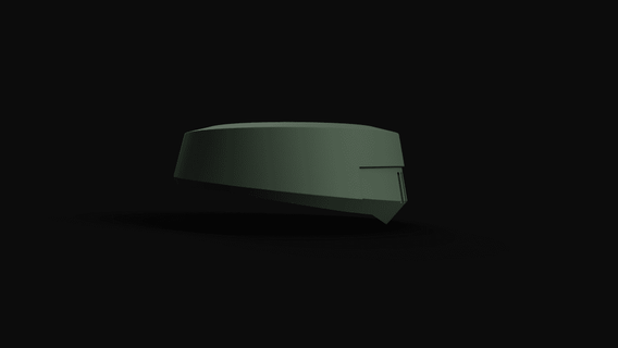 rebel endor donut - starbug props 3d print model - Mito3D