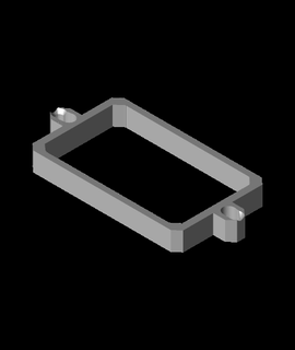 ricettacolo scatola extender platestl dispositivi 3d print model - Mito3D