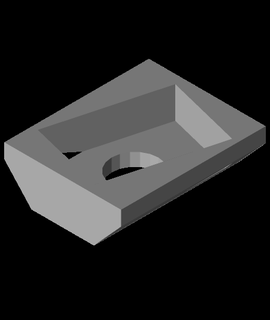 rettangolare t nuts allineatore 3d modello volpe grazie 3d print model - Mito3D