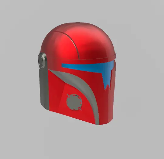 red hood inspired mandalorian - 3d by reprops03 on thangs 3D print model - Mito3D
