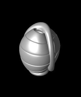 red koopa shell elialexhawkins 3d print model - Mito3D