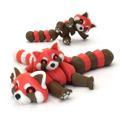 rosso panda 3d by mcgybeer on grazie 3d print model - Mito3D